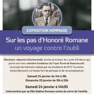 honoré romane beaurecueil résistant